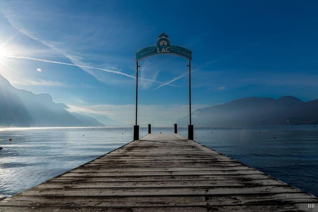 Du Vent Dans Les Arbres -120M2 Belle Vue Sur Le Lac Chindrieux Dış mekan fotoğraf